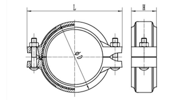 رسم توضيحي للأبعاد