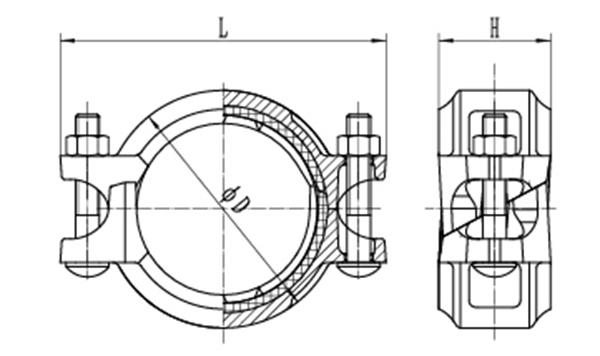 رسم توضيحي للأبعاد