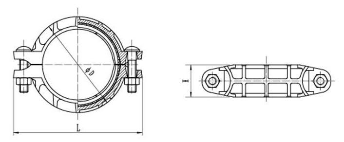رسم توضيحي للأبعاد
