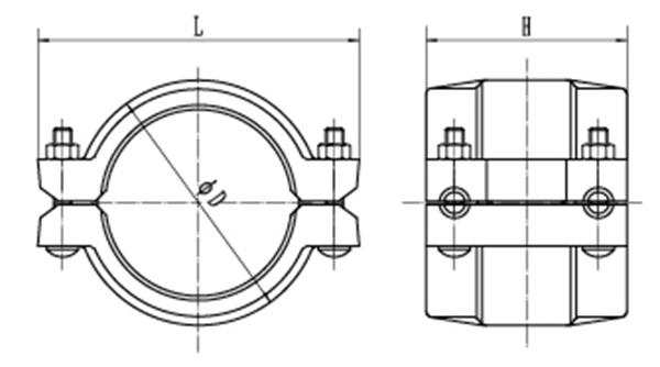 رسم توضيحي للأبعاد