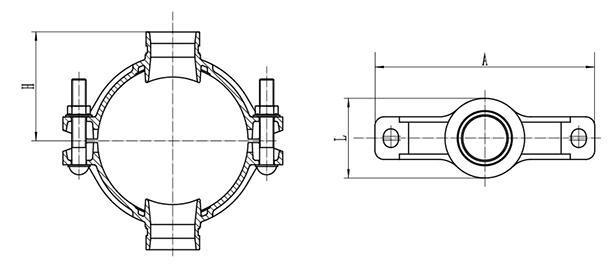 رسم توضيحي للأبعاد