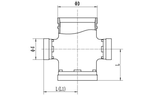 رسم توضيحي للأبعاد