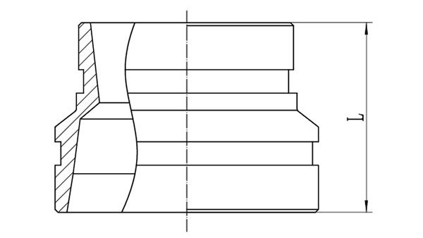 رسم توضيحي للأبعاد