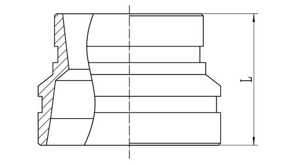 رسم توضيحي للأبعاد